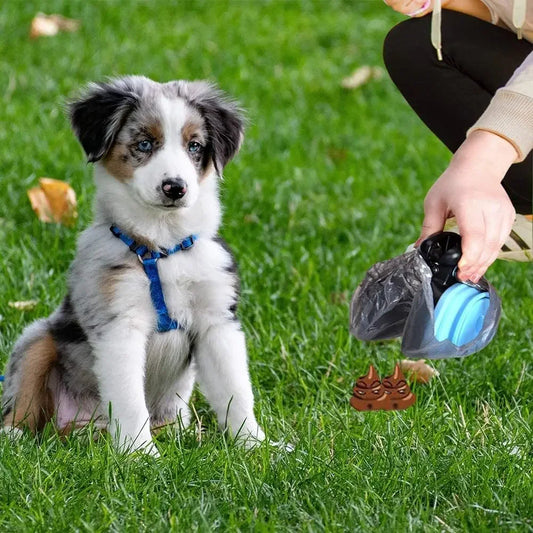 Pelle Ramasse Crotte Chien avec 1 Rouleau de Sacs Décomposables