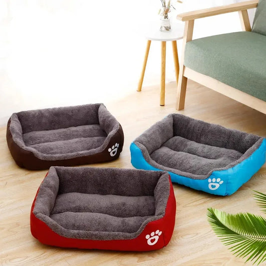 Panier pour chien en microfibre ultra-douce