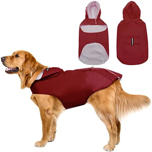 Veste imperméable et réfléchissante pour chien