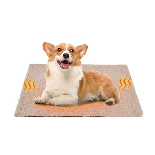 Tapis douillet et chauffant pour chien et chat