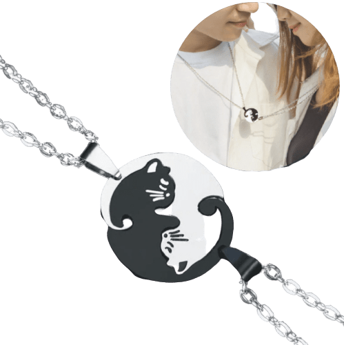 Pendentif Chat Yin Yang