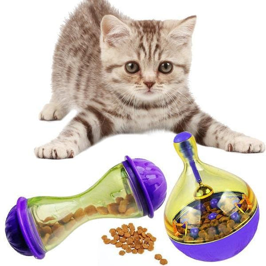 Jouet distributeurs de friandises avec clochette - Chiens & Chats